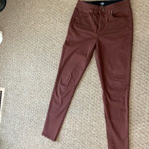 Lularoe Chocolate Brown jeans - Very good used condition. Size 28